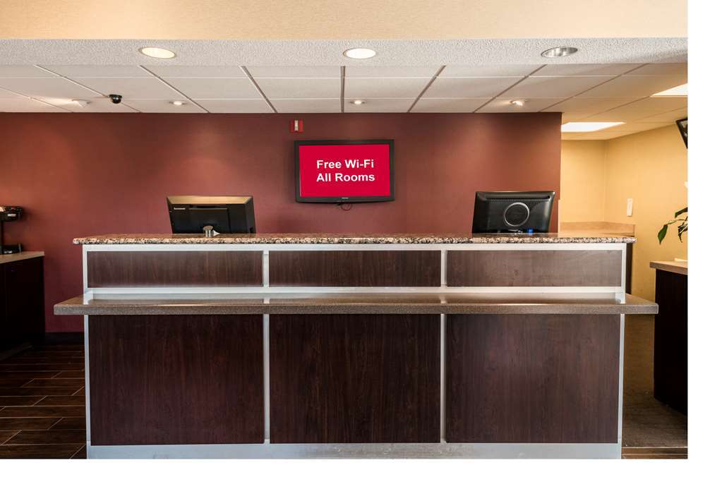 Red Roof Inn Rockford East - Casino District Interior foto